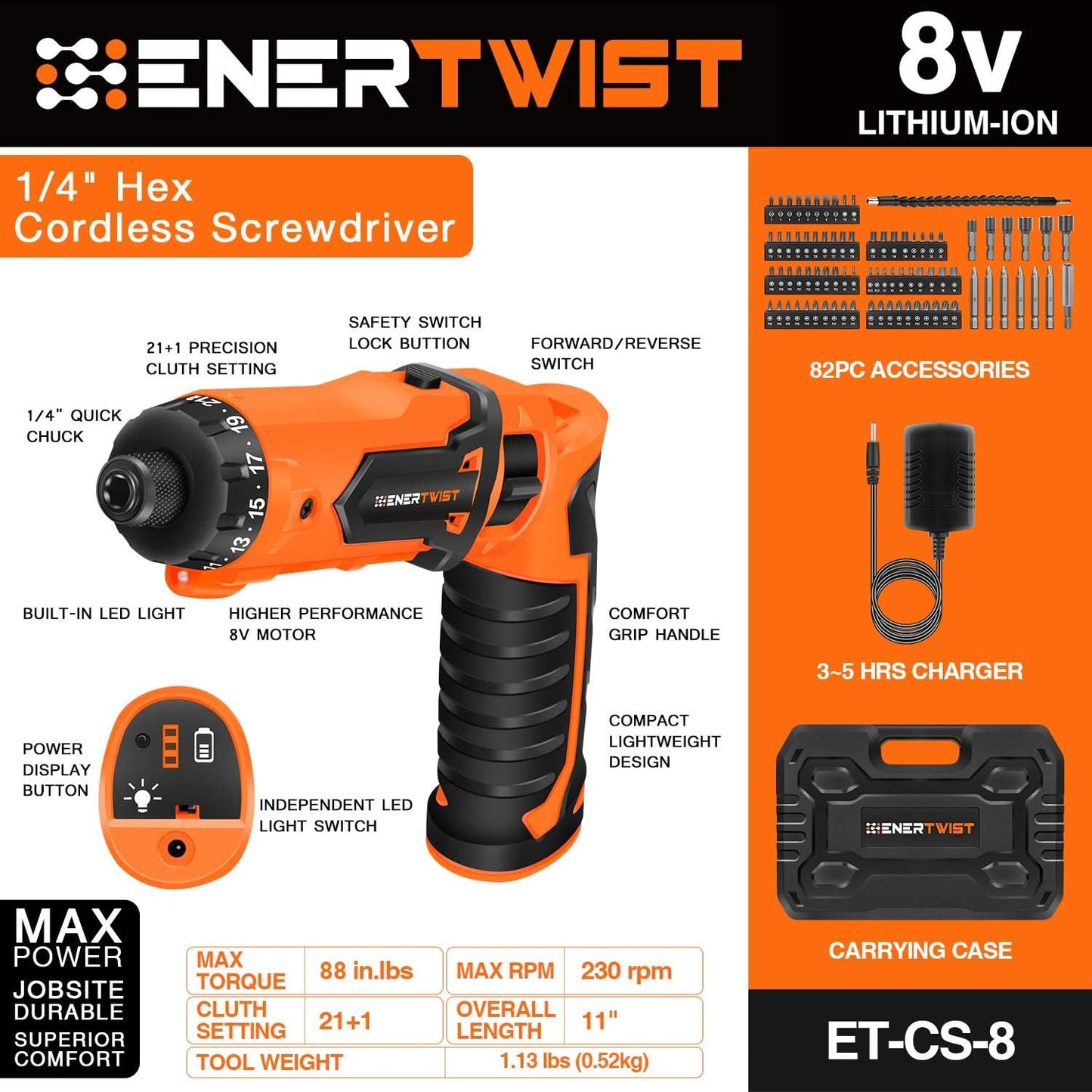 Cordless Screwdriver Set