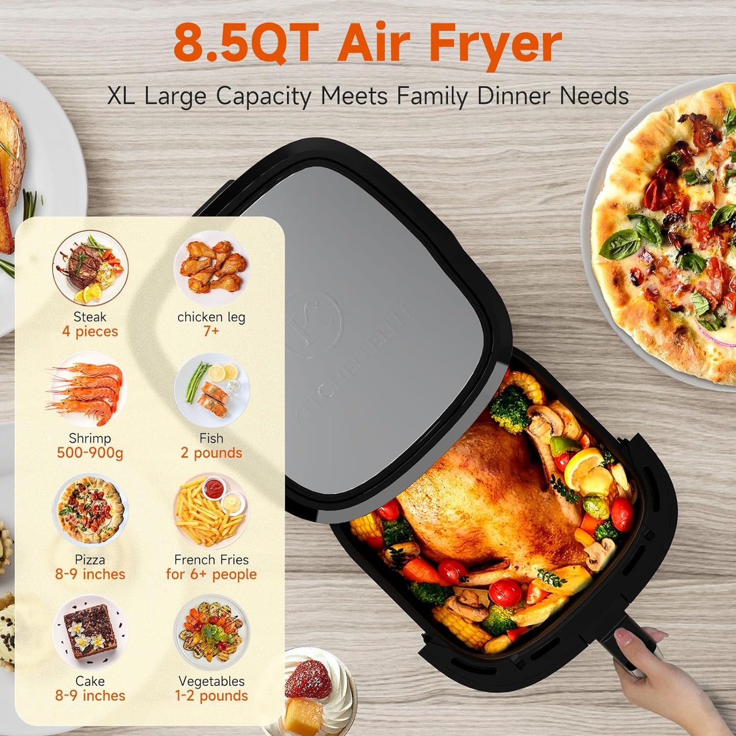 Air Fryer XL 8.5QT