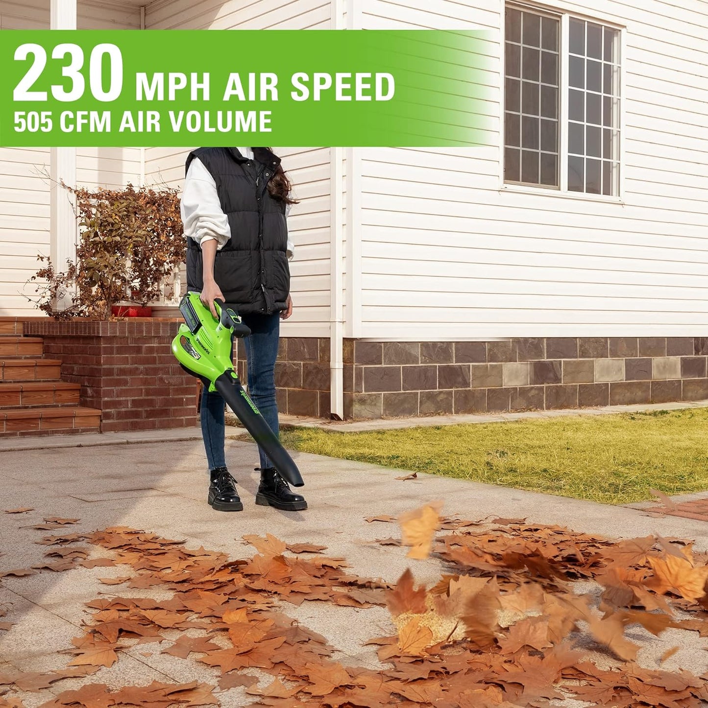 Cordless Brushless Leaf Blower / Vacuum